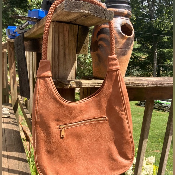 Antique Kraft Shoulder Clutch - Picture 3 of 4